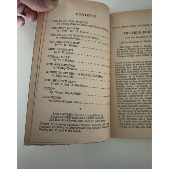 Stories of the Supernatural selected by Dorothy L Sayers The Omnibus of Crime PB - Picture 5 of 7